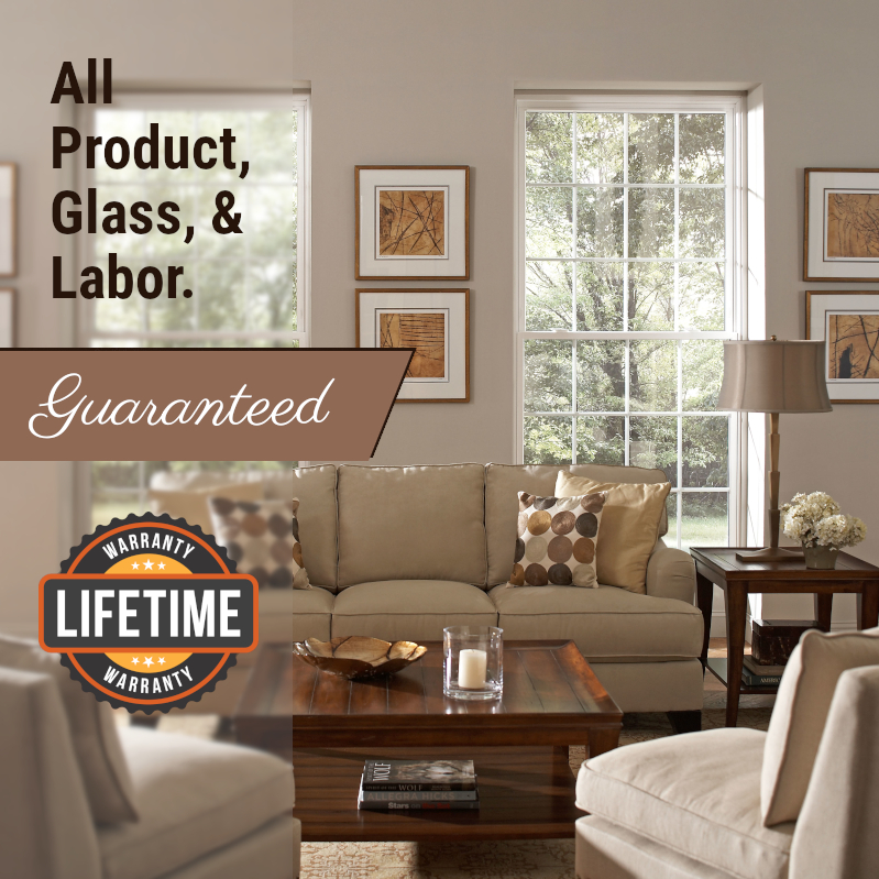 Lifetime Warranty On All Windows & Doors in South Bend, Laporte, Michigan City IN